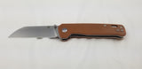 QSP Knife Penguin Linerlock Tan Micarta