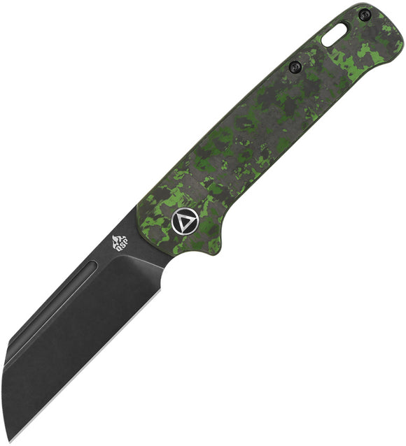 QSP Knife Penguin Slip Joint Jungle Wear Carbon Fiber Folding 20CV Knife 130SJE2