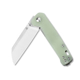 QSP Penguin Jade G10 D2 Satin 2 tone Folding Knife 130v