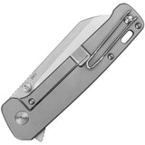 QSP Knife Penguin Plus Pocket Knife Framelock Aluminum Foil Folding 20CV 130XLD1