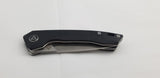 QSP Leopard Linerlock Carbon Fiber Folding 14C28N Sandvik Pocket Knife 135A