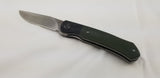 QSP Gannet Green 154cm Front Flipper Folding Knife 137