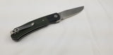 QSP Gannet Green 154cm Front Flipper Folding Knife 137