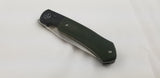 QSP Gannet Green 154cm Front Flipper Folding Knife 137