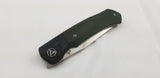 QSP Gannet Green 154cm Front Flipper Folding Knife 137