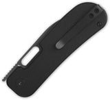 QSP Knife Variant PE Linerlock Blackout G10 Folding 14C28N Pocket Knife 154A