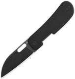 QSP Knife Variant PE Linerlock Blackout G10 Folding 14C28N Pocket Knife 154A