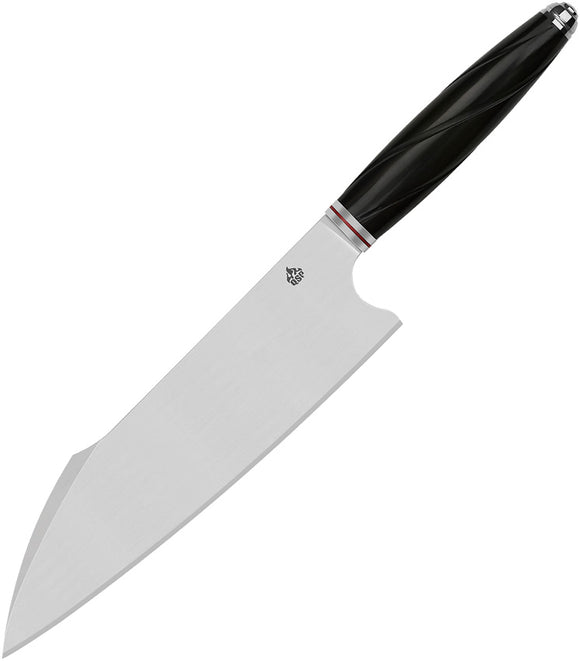 QSP Knife Mulan Series Harpoon Chef's 14C28N Fixed Blade Kitchen Knife KK001A