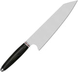 QSP Knife Mulan Series Kritsuke Wood 14C28N Fixed Blade Kitchen Knife KK004A