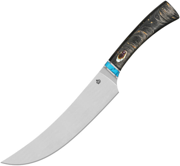 QSP Knife Noble Series Butcher Wood 14C28N Fixed Blade Kitchen Knife KK006A
