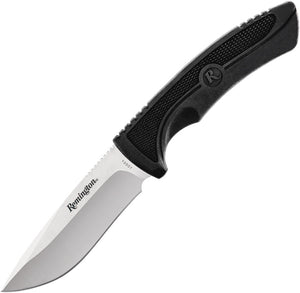 Remington Sportsman 9.25" Black TPR 420J2 Fixed Blade Knife + Sheath 10001