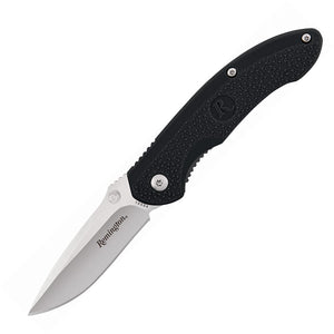 Remington Sportsman Black Linerlock Folding 420J2 Pocket Knife 10004