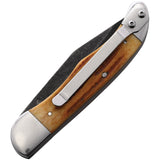 Remington Back Woods Linerlock Brown Jigged Folding Pocket Knife 15646