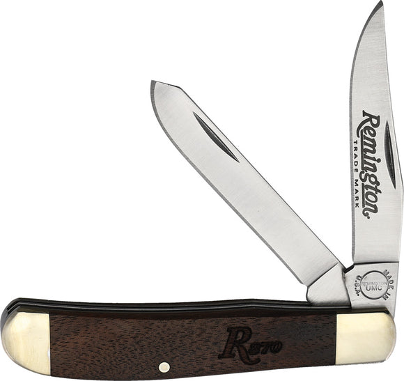 Remington Mini Trapper 870 Series Wood Folding Stainless Pocket Knife 19973