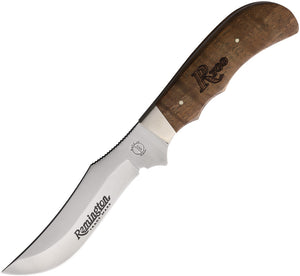 Remington 700 Series Big Game Wood Stainless Clip Point Fixed Blade Knife 19980