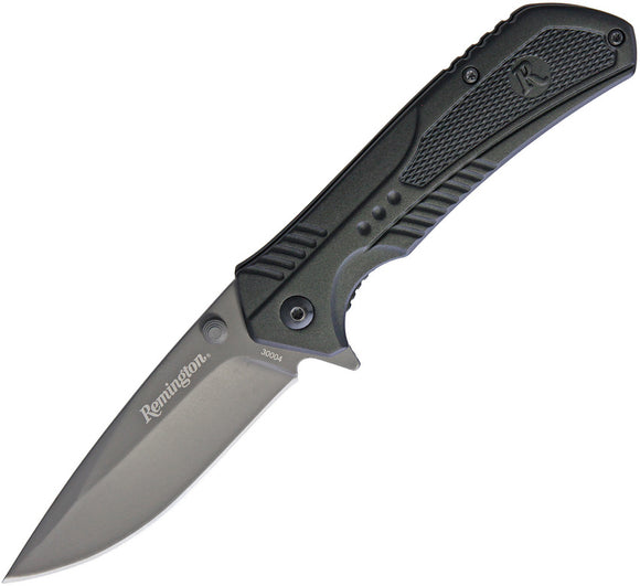 Remington Tactical Linerlock A/O Assisted Open Black Folding Knife 30004bk