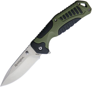 Remington Everyday Green & Black Linerlock Folding Knife 50029gr