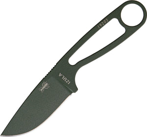 ESEE Izula 6.25" OD Green Fixed Blade Skeletonized Handle Knife + Kit RCIODK