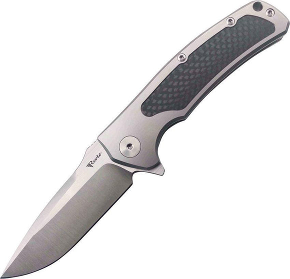 Reate Knives Mini Horizion D Black Handle Bohler M390 Folding Blade Knife