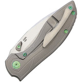 Reate Knives Iron Framelock Carbon Fiber & titanium Folding Knife 87