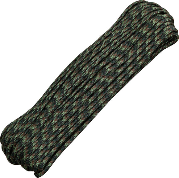 Atwood Rope MFG Parachute Cord Woodland Camo