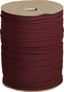 Marbles Parachute Cord Maroon 1000 ft Paracord 013s