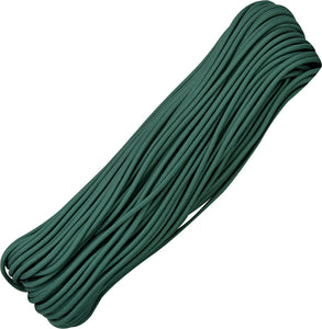 Marbles Parachute Cord Hunter Green 100 ft 7 strand 550lbs 1017h