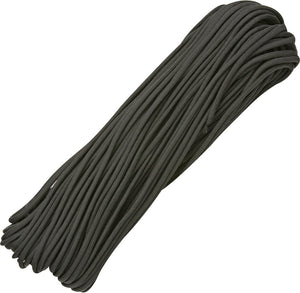 Marbles Parachute Cord Black 100 ft 7 strand 550lbs 101h