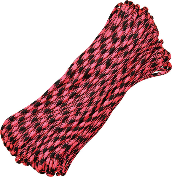 Marbles Parachute Cord Rosa Noche 100ft 7 strand 550lbs 1022h