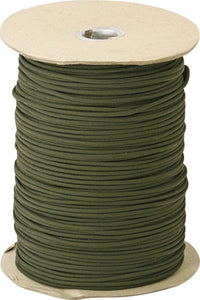Marbles Parachute Cord OD Green 1000 ft 7 strand 550lbs 102s