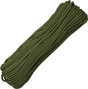 Marbles Parachute Cord Camo Green 100 ft 7 strand 550lbs 1060h