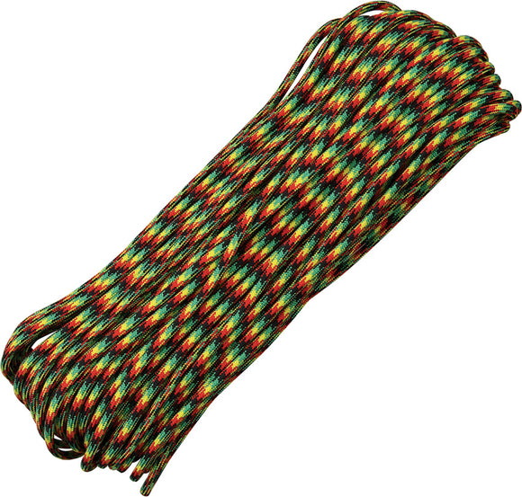 Atwood Rope MFG Parachute Cord Jamaican Me
