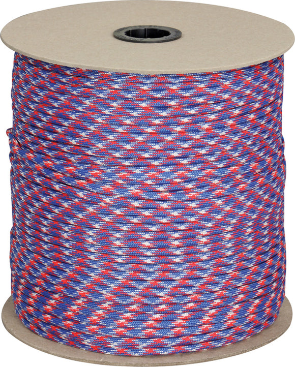 Marbles Parachute Cord Liberty 1000 ft 7 strand 550lbs 110s