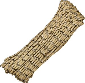 Marbles Parachute Cord Desert Camo 100 ft 7 strand 550lbs 115h