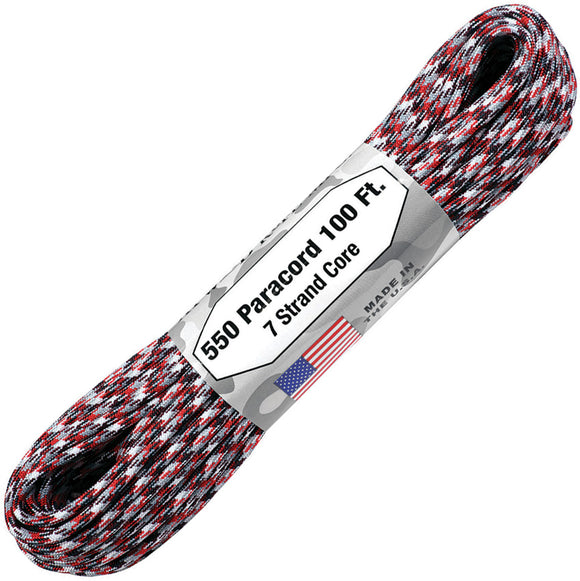 Atwood Rope MFG Parachute Cord Red Camo