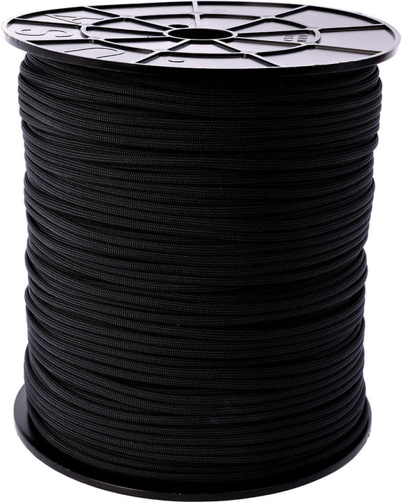 Atwood Rope MFG Parachute Cord Black Spool