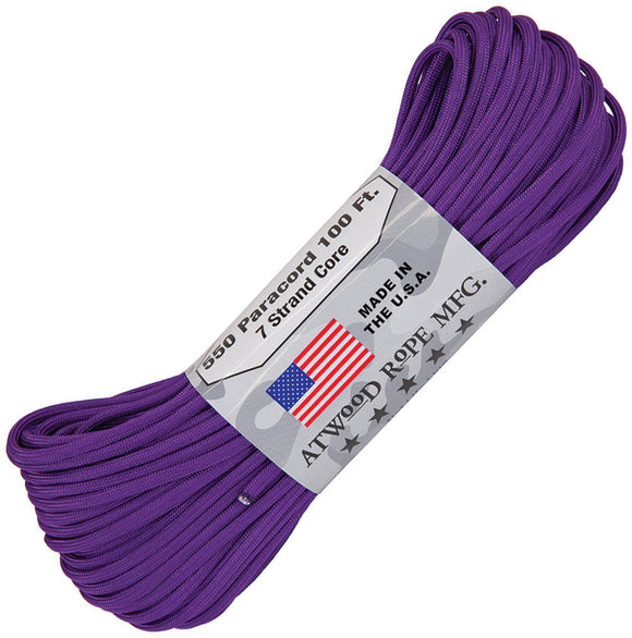 Atwood Rope MFG Parachute Cord Purple