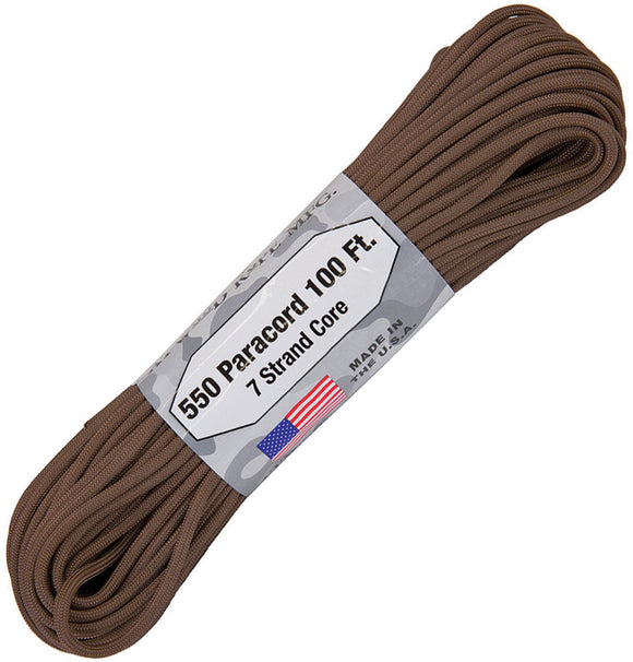 Atwood Rope MFG Parachute Cord Brown