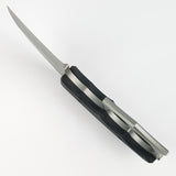 Red Horse Knife Works Fixed Blade Knife Malice Karambit Black G10 D2 Steel 019