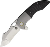 Red Horse Knife Works War Pig Carbon Fiber & Titanium Folding Pocket Knife 036