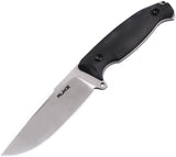 Ruike Jager 8.75" F118 Black G10 Handle Stainless Fixed Knife w/ ABS Sheath 118B