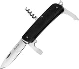 RUIKE M21 Medium Slip Joint Multi-Tool Black G10 Folding 12C27 Pocket Knife M21B