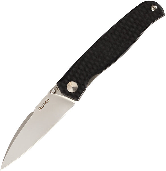 RUIKE M662-TZ Framelock Black G10 & Titanium Folding 154CM Pocket