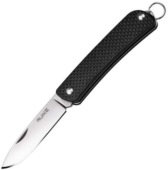 Ruike S11 Compact Folder Black G10 Handle Satin Stainless Folding Knife S11B