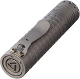 ReyLight Dawn Grey Smooth Titanium Water Resistant Flashlight DNTISW