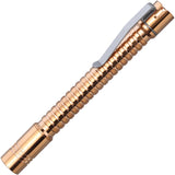 ReyLight Pen Light Copper Smooth 6.25" Water Resistant Flashlight PLCPFG