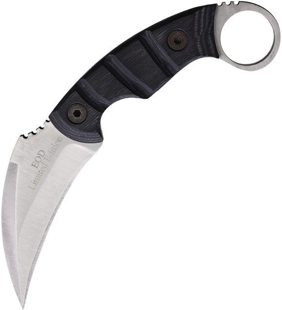 Ranger Knives Karambit Black Wood Stainless Steel Fixed Blade Knife 9467