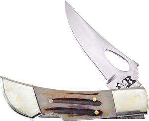 Frost Ridge Runner Second Cut Bone Handle Renegade Folding Knife