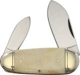 Rough Rider Baby Sunfish White Bone Stainless Folding Knife 139