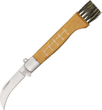 Rough Rider Mushroom Hunters Pruning Wood Boar Hair Stainless Folding Knife 1400